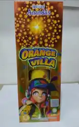 3 1/2'' Orange Villa Ananda Brand